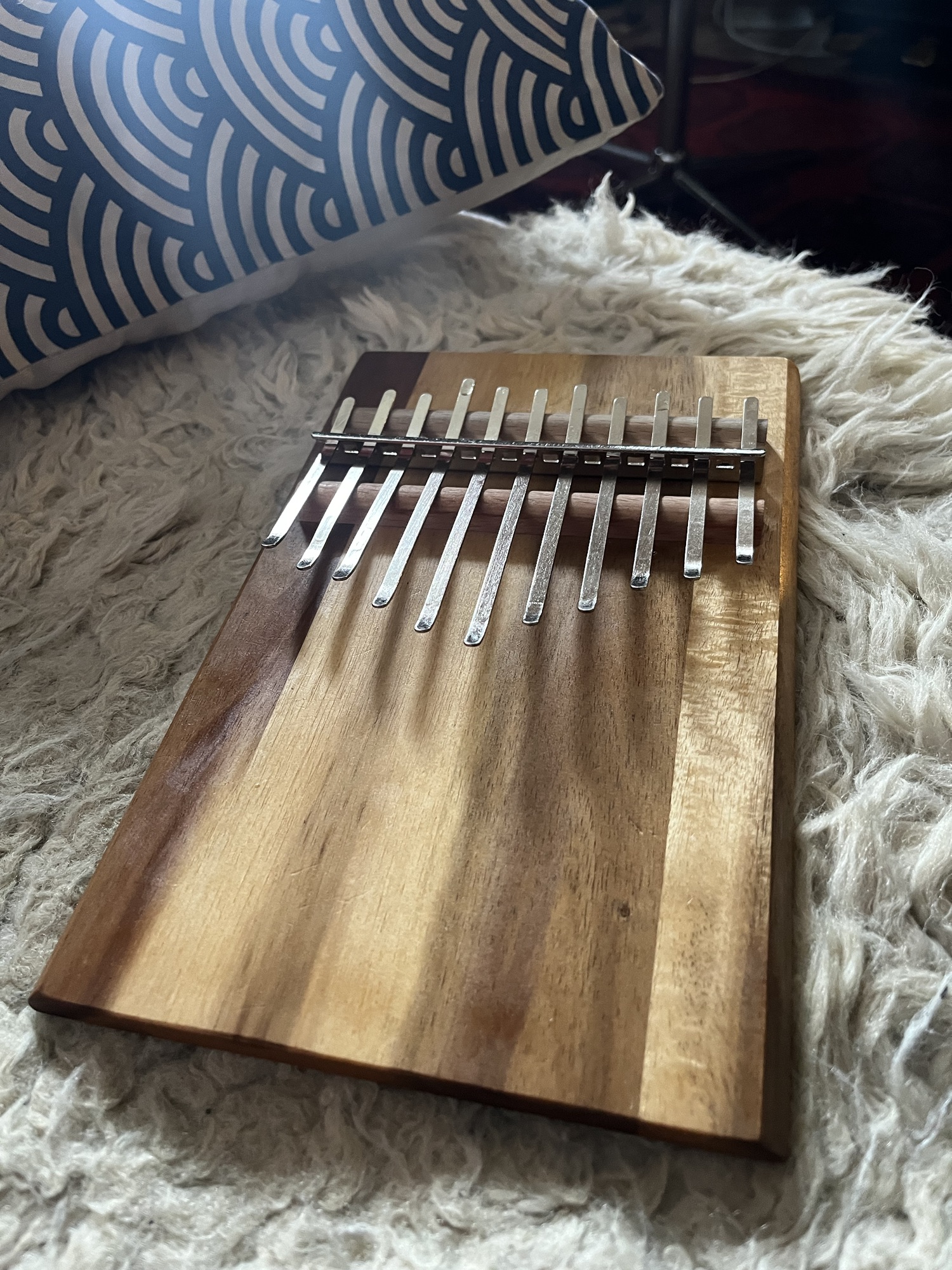 5 edo Kalimba Akazienholz